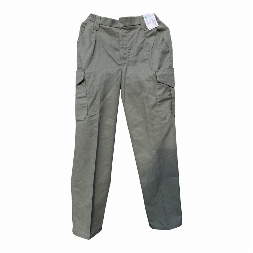 Horace Small Tactical Cargo Pants Men's Olive Green Straight Leg Ripstop